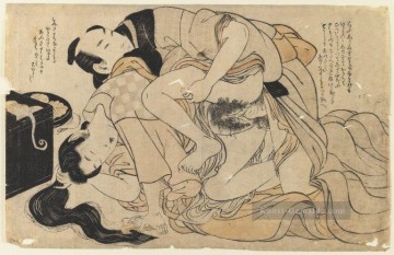 Amorous Paar 1803 1 Kitagawa Utamaro Ukiyo e Bijin ga Ölgemälde